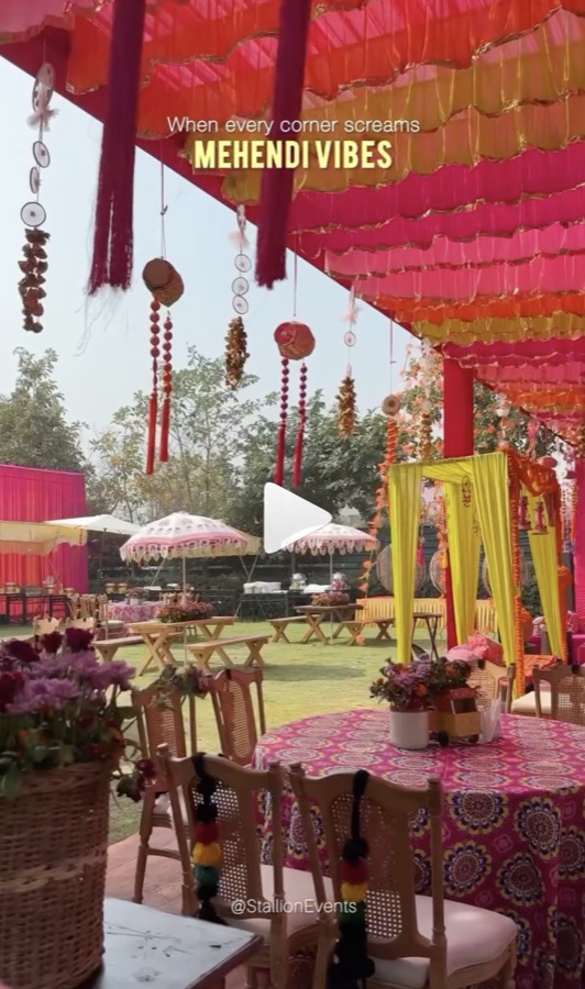 Haldi decor reference 4